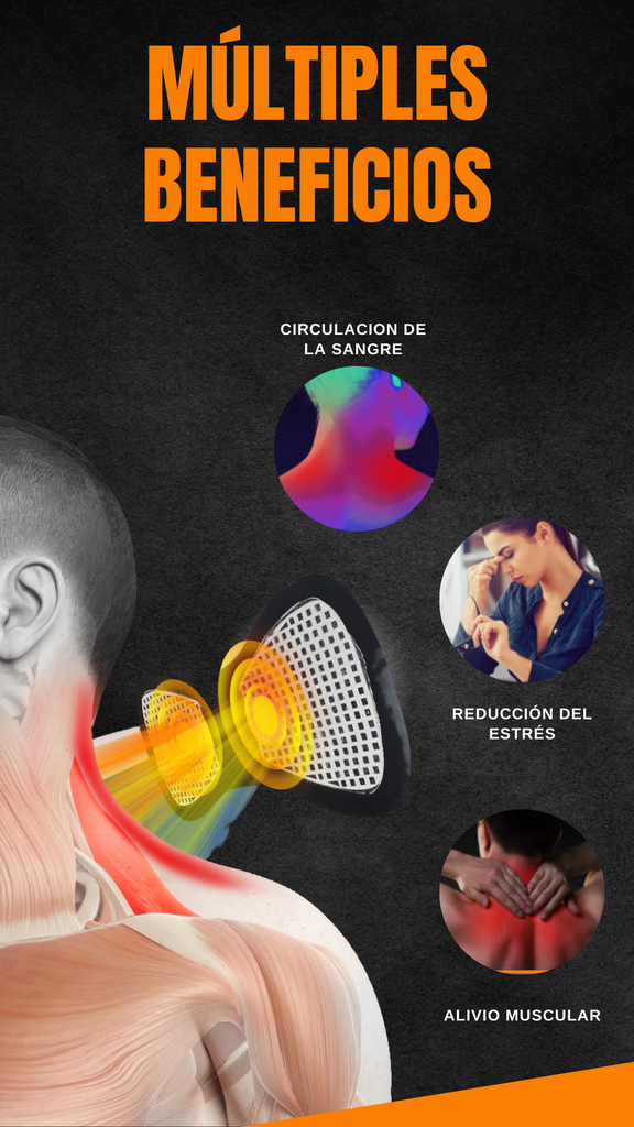 💆♂Masajeador Eléctrico Portátil 💆🏽