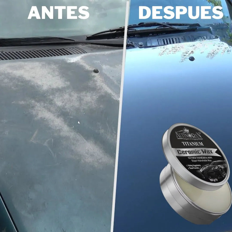 Ceramic Wax ® - Cera Restauradora de Titanium 2025 + 🎁 Regalo sorpresa para tu vehículo