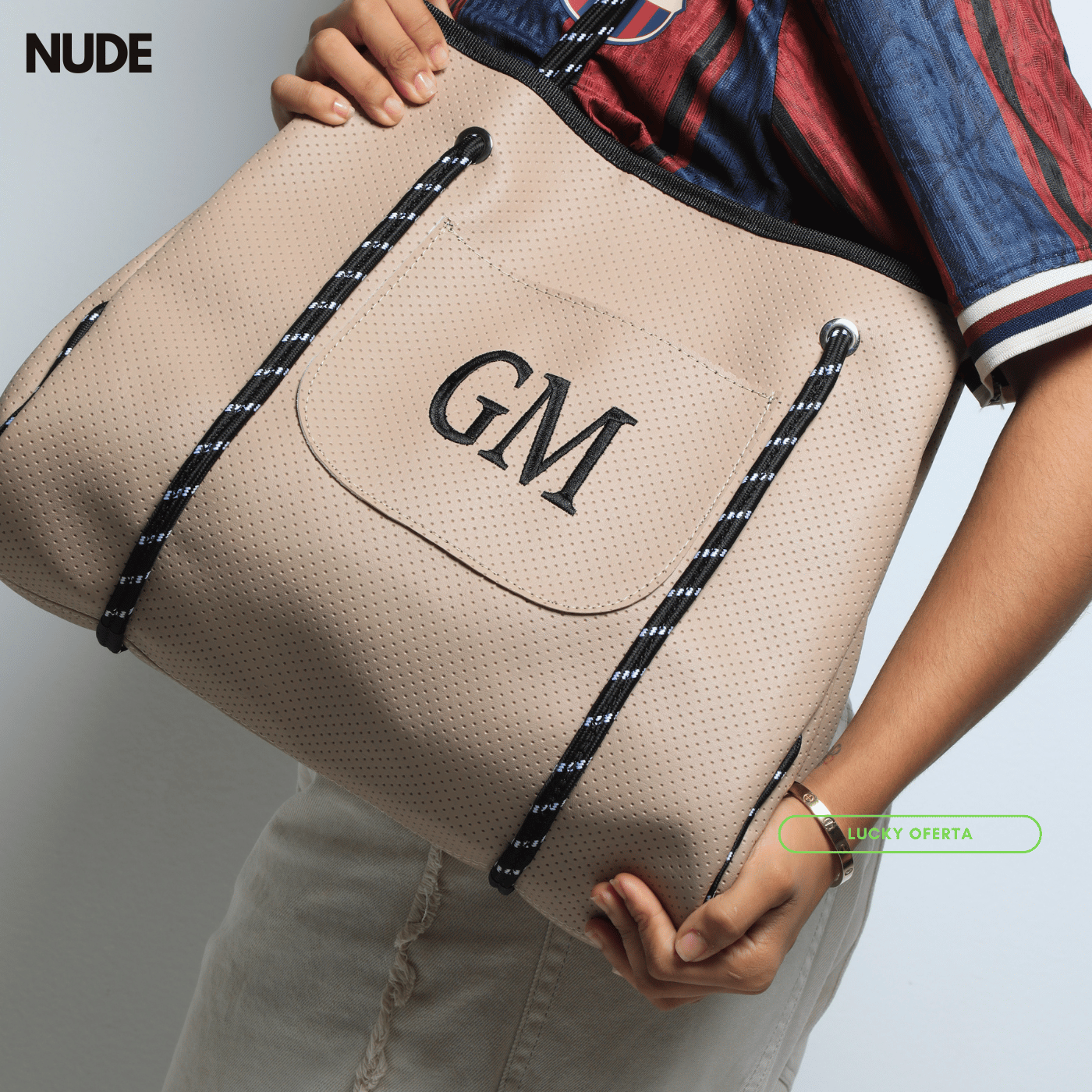 Tote Bag Personalizados Con Iniciales- Premium Collection