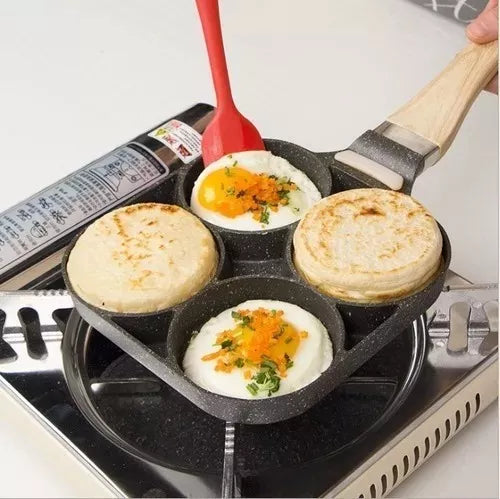 👩🏽🍳SARTÉN ANTIADHERENTE 4 ESPACIOS💥