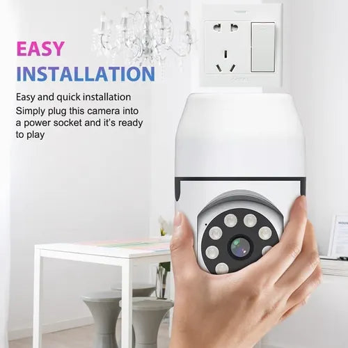 Nueva Cámara ENCHUFE Róbotica Wifi 360°-Versión 2024 ⭐⭐⭐⭐⭐