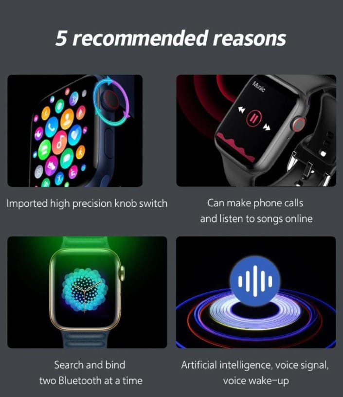 Reloj (Smartwatch SERIE 7 2023) + Manilla Adicional Gratis 🤩