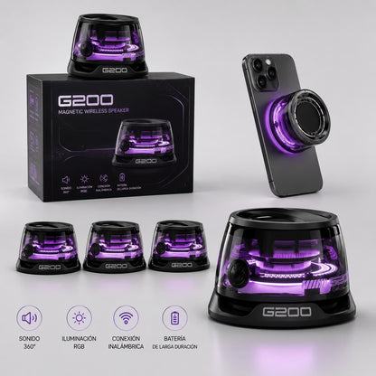 Parlante Magnetico Portátil Bluetooth Magnebeat Pro