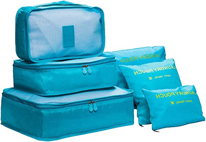 SET ORGANIZADOR DE EQUIPAJE X 6 PIEZAS