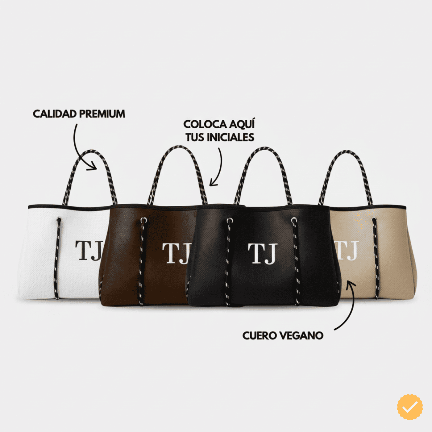 Tote Bag Personalizados Con Iniciales-Magazine Collection