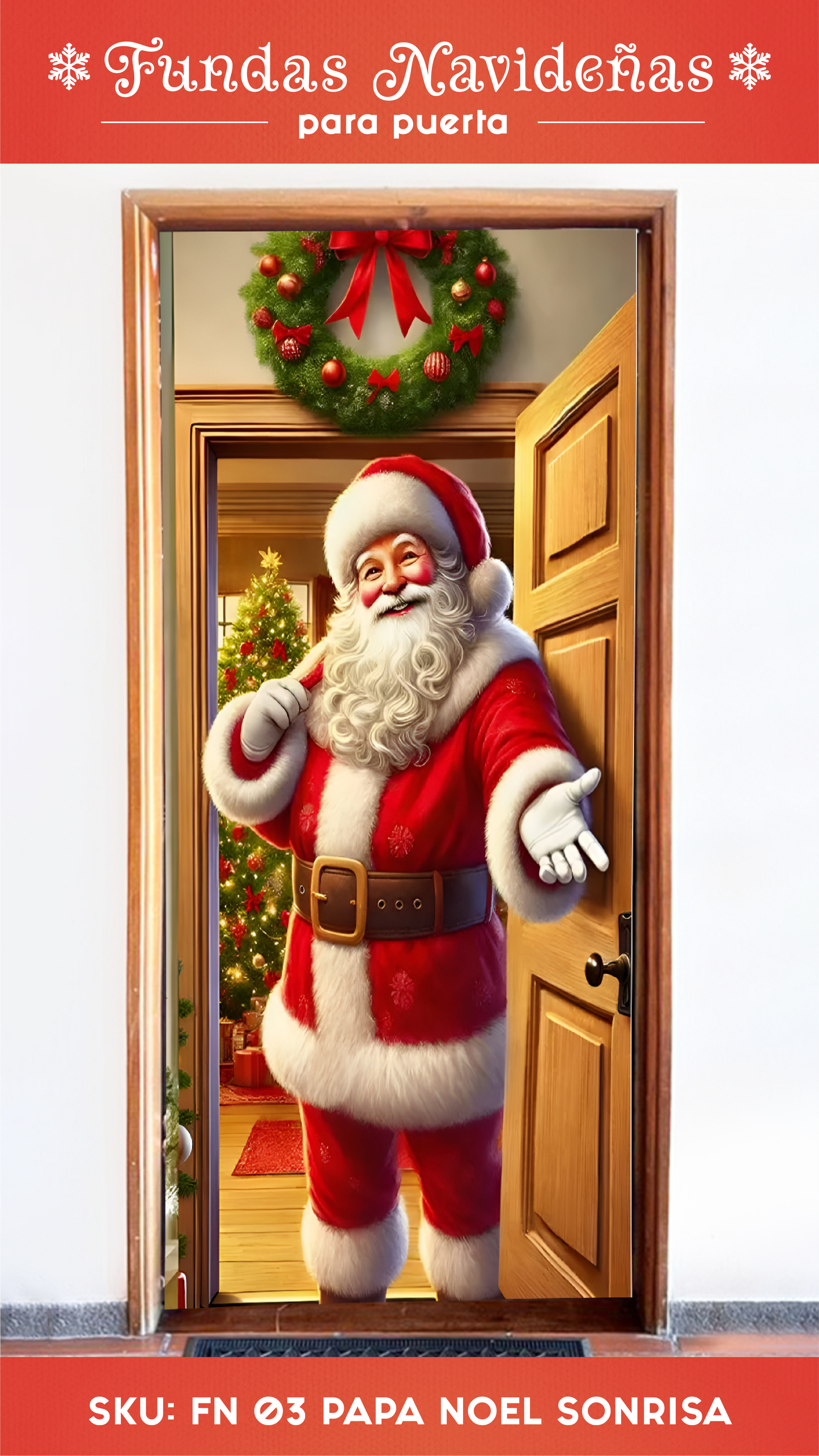 Fundas De Navidad Para Puertas 🎅🏻 2025