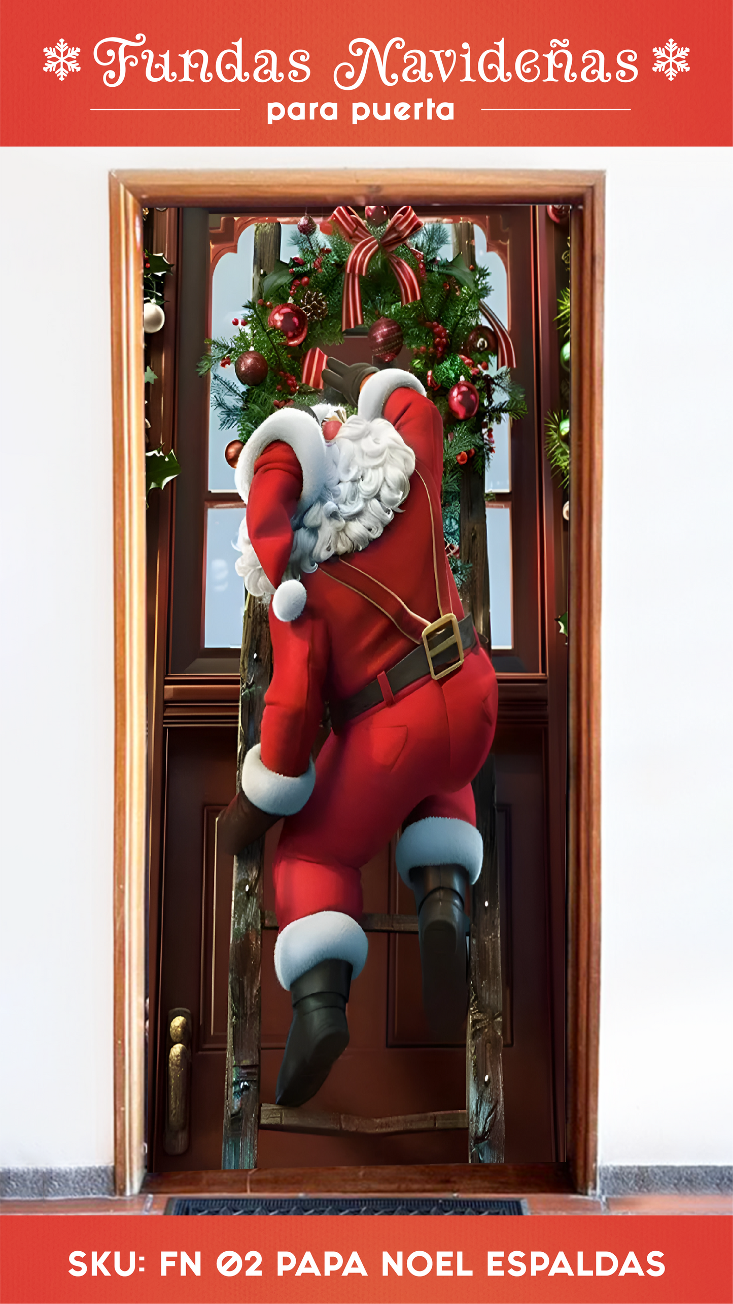 Fundas De Navidad Para Puertas 🎅🏻 2025