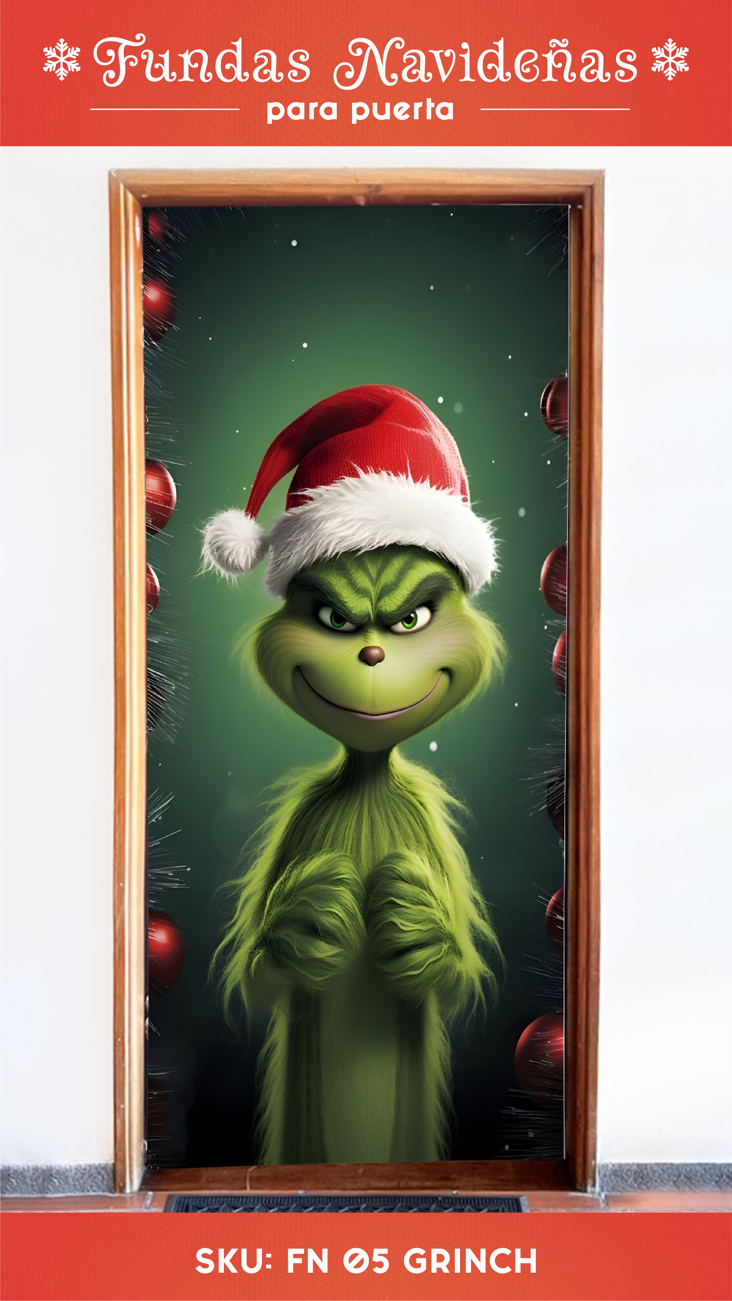 Fundas De Navidad Para Puertas 🎅🏻 2025