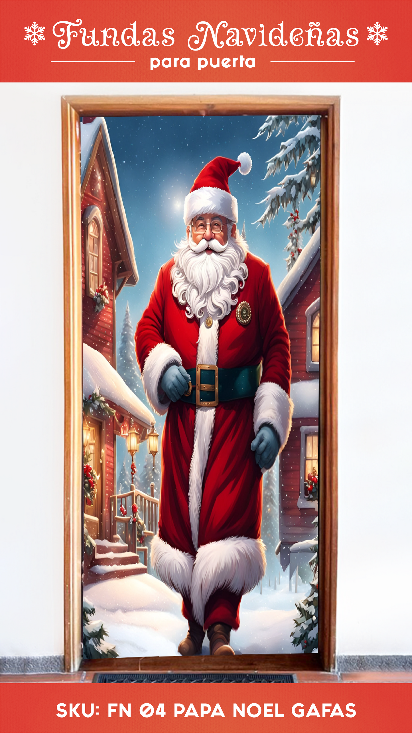 Fundas De Navidad Para Puertas 🎅🏻 2025