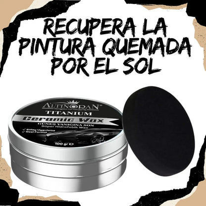 Ceramic Wax ® - Cera Restauradora de Titanium 2025 + 🎁 Regalo sorpresa para tu vehículo